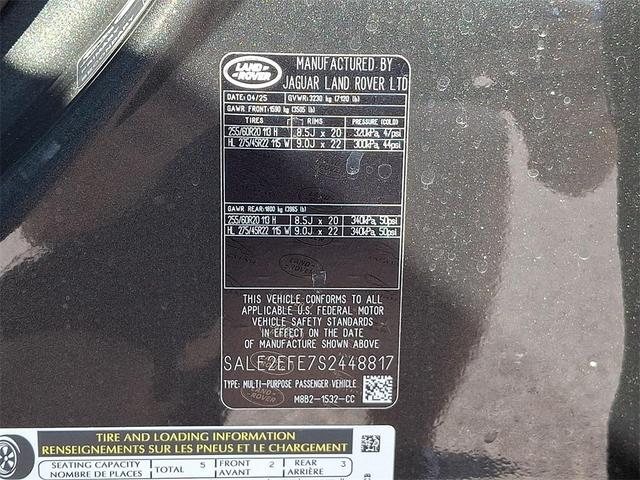 Photo of 2025 Carpathian Grey Land Rover Defender