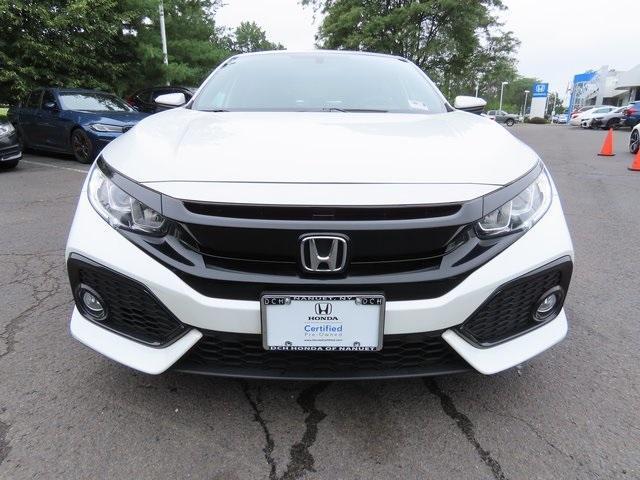 Photo of 2018 White Orchid Pearl Honda Civic