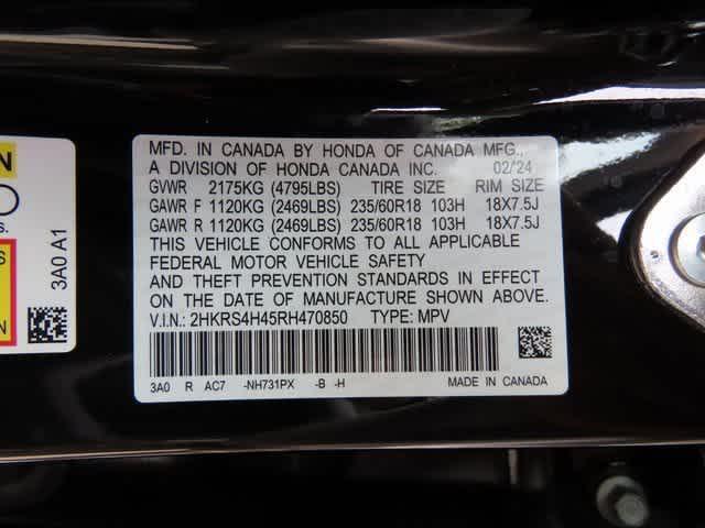 Photo of 2024 Crystal Black Pearl Honda CR-V