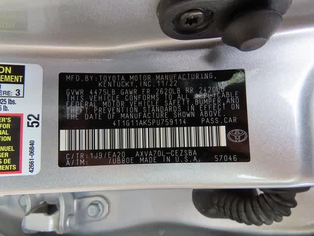 Photo of 2023 Celestial Silver Metallic Toyota Camry