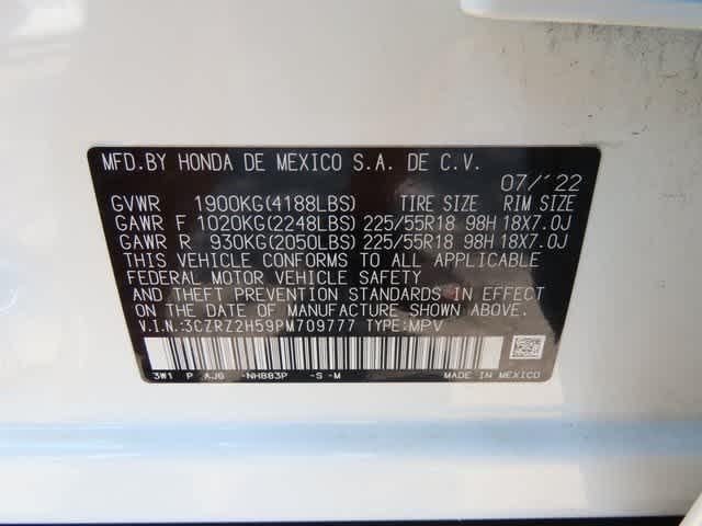 Photo of 2023 Platinum White Pearl Honda HR-V