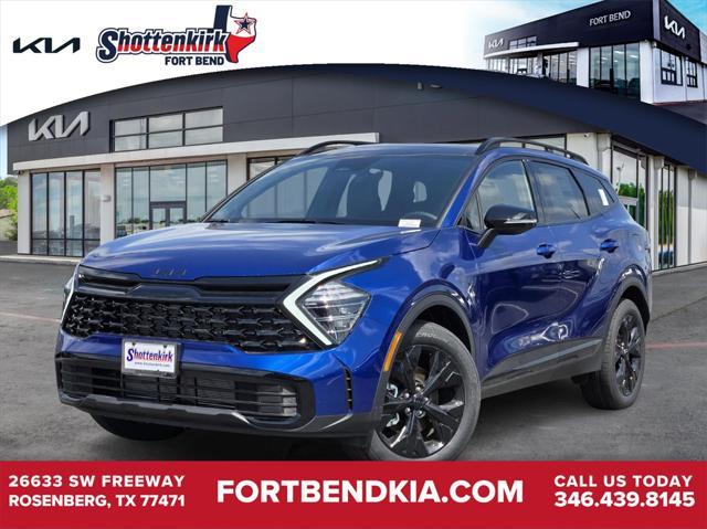Photo of 2025 Sapphire Blue Kia Sportage