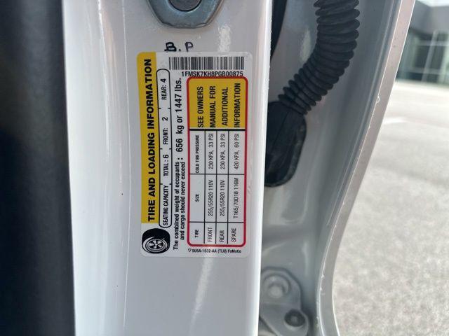 Photo of 2023 Star White Metallic Tri-Coat Ford Explorer