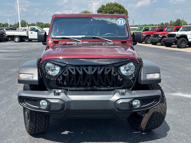 Photo of 2021 Snazzberry Pearlcoat Jeep Wrangler Unlimited