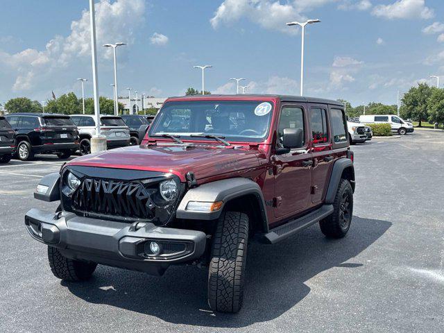Photo of 2021 Snazzberry Pearlcoat Jeep Wrangler Unlimited