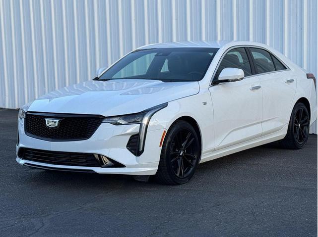Photo of 2021 White Cadillac CT4