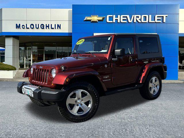 Photo of 2008 Red Rock Crystal Pearl Jeep Wrangler