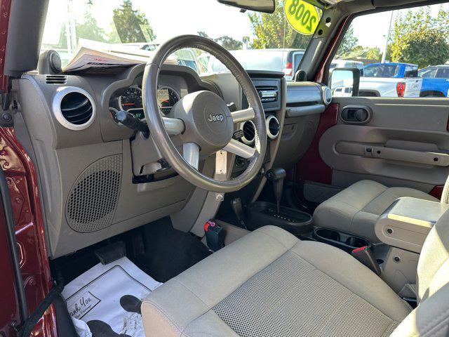 Photo of 2008 Red Rock Crystal Pearl Jeep Wrangler