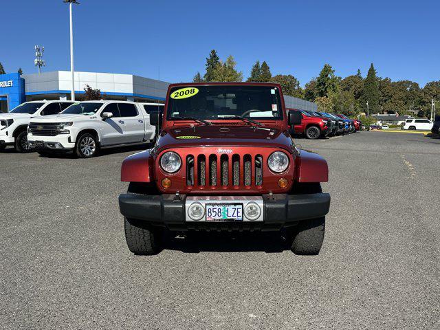 Photo of 2008 Red Rock Crystal Pearl Jeep Wrangler