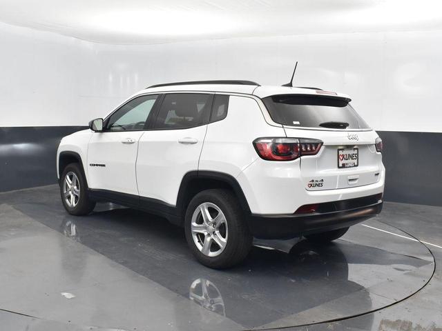 Photo of 2023 Bright White Clearcoat Jeep Compass
