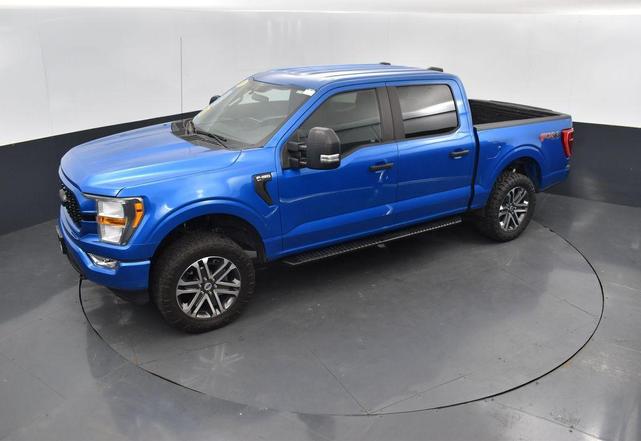 Photo of 2021 Velocity Blue Metallic Ford F-150
