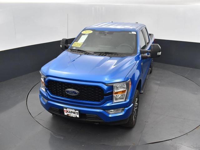 Photo of 2021 Velocity Blue Metallic Ford F-150