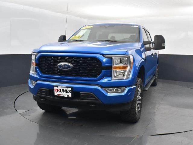 Photo of 2021 Velocity Blue Metallic Ford F-150