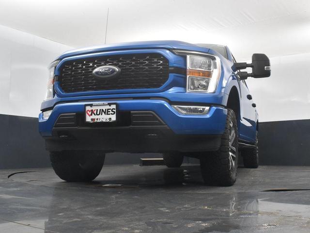 Photo of 2021 Velocity Blue Metallic Ford F-150