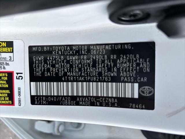 Photo of 2023 Ice Cap Toyota Camry
