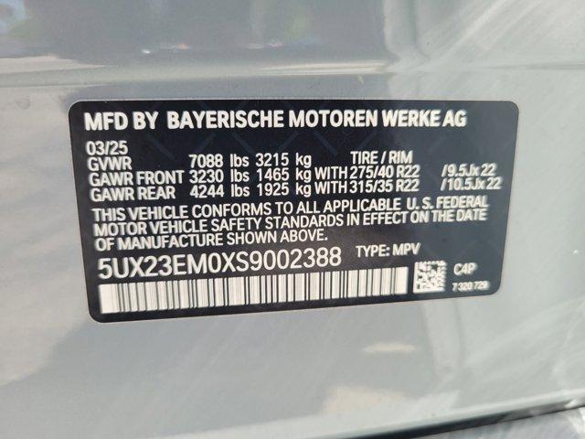 Photo of 2025 Brooklyn Grey Metallic BMW X7