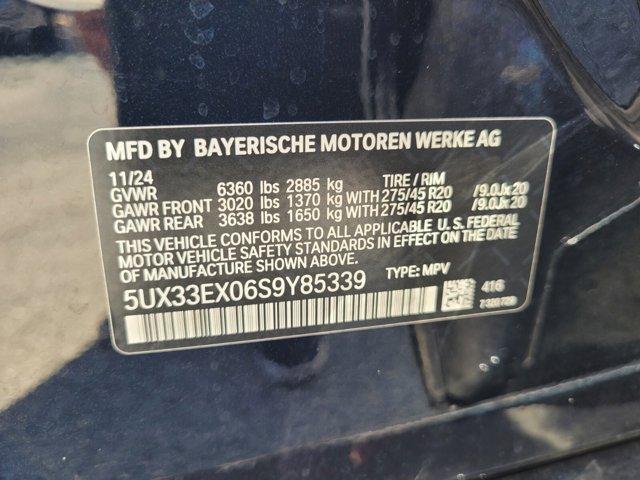 Photo of 2025 Carbon Black Metallic BMW X6