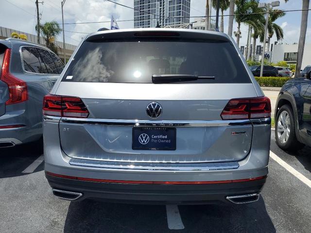 Photo of 2021 Pyrite Silver Metallic Volkswagen Atlas