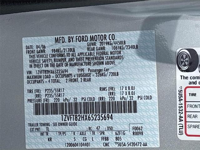 Photo of 2006 Satin Silver Metallic Ford Mustang