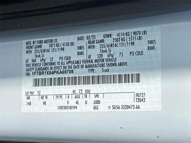 Photo of 2023 Oxford White Ford Transit-250