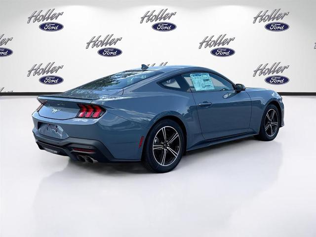 Photo of 2025 Vapor Blue Metallic Ford Mustang
