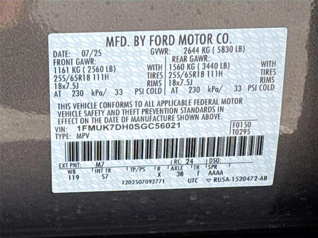 Photo of 2025 Carbonized Gray Metallic Ford Explorer