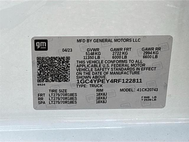 Photo of 2024 Summit White Chevrolet Silverado 2500