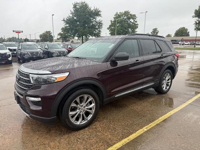 Photo of 2022 Jewel Red Metallic Ford Explorer