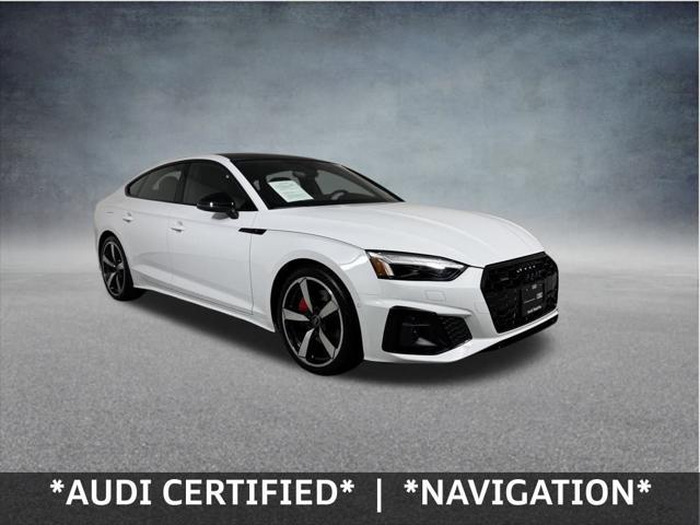 Photo of 2024 Glacier White Metallic Audi A5 Sportback
