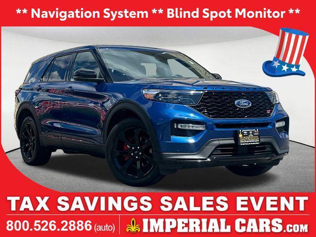 Photo of 2022 Blue Ford Explorer