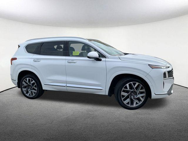 Photo of 2023 Serenity White Pearl Hyundai SANTA FE