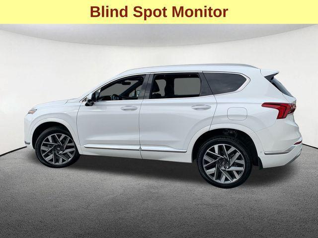 Photo of 2023 Serenity White Pearl Hyundai SANTA FE