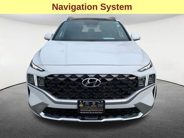 Photo of 2023 Serenity White Pearl Hyundai SANTA FE