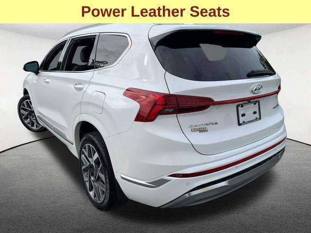 Photo of 2023 Serenity White Pearl Hyundai SANTA FE