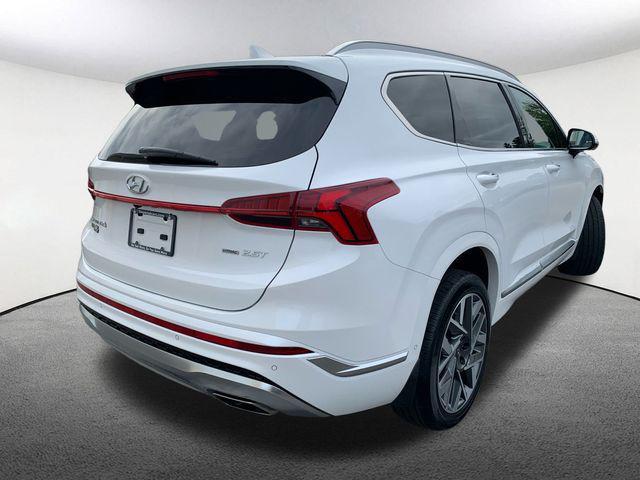 Photo of 2023 Serenity White Pearl Hyundai SANTA FE