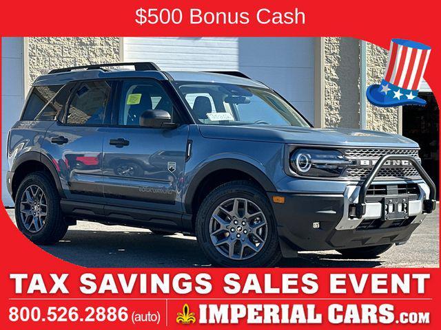 Photo of 2025 Azure Gray Metallic Tri-Coat Ford Bronco Sport