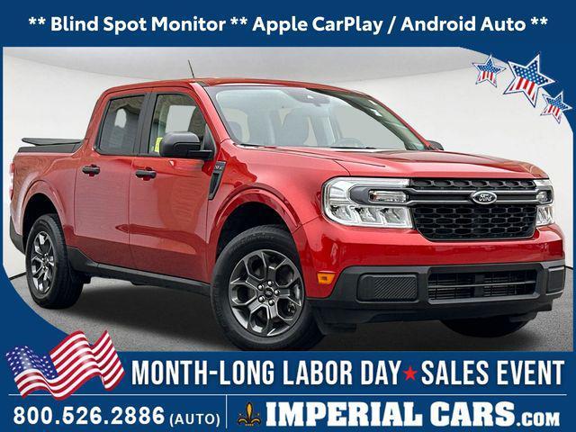 Photo of 2024 Hot Pepper Red Metallic Tinted Clearcoat Ford Maverick