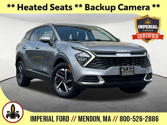 Photo of 2023 Steel Gray Kia Sportage Hybrid