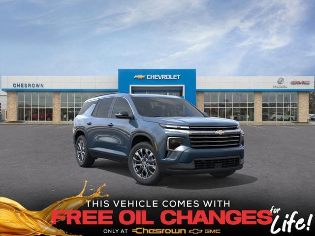 Photo of 2025 Lakeshore Blue Metallic Chevrolet Traverse