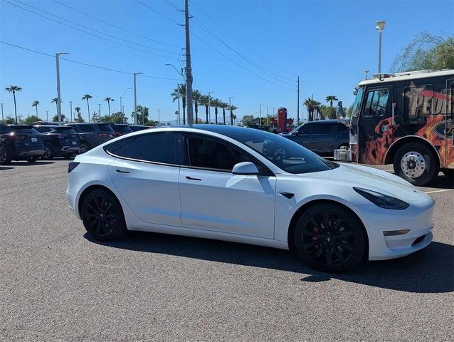 Photo of 2021 Pearl White Multi-Coat Tesla Model 3