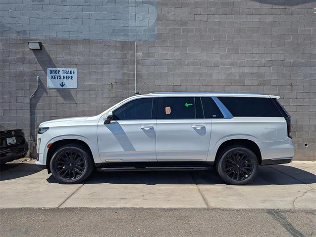 Photo of 2022 Crystal White Tricoat Cadillac Escalade ESV