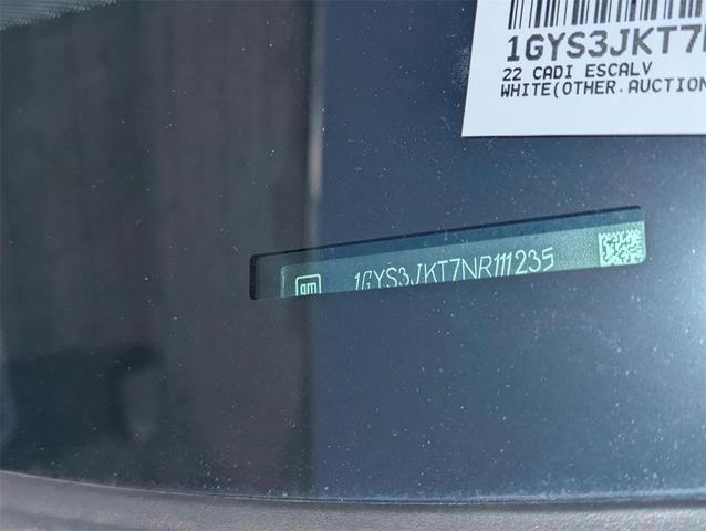 Photo of 2022 Crystal White Tricoat Cadillac Escalade ESV