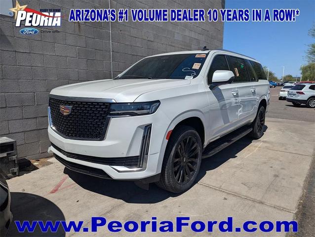 Photo of 2022 Crystal White Tricoat Cadillac Escalade ESV