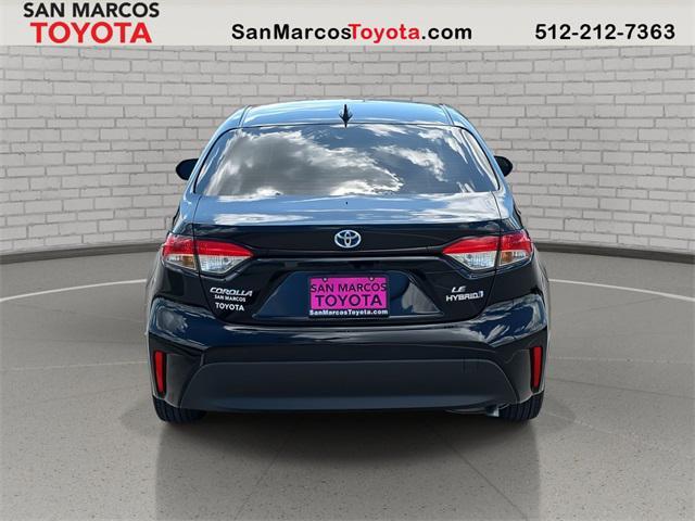 Photo of 2024 Midnight Black Metallic Toyota Corolla Hybrid