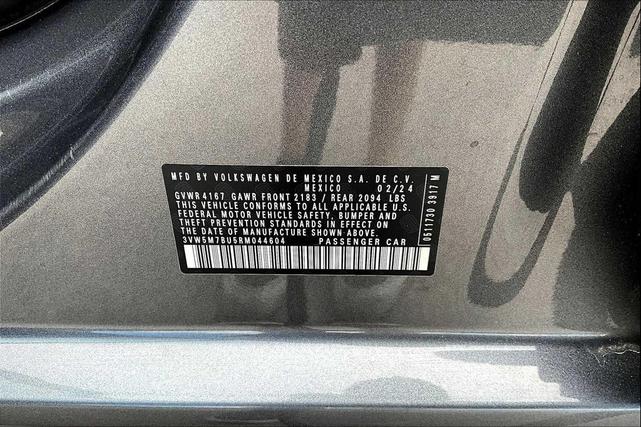 Photo of 2024 Platinum Gray Metallic Volkswagen Jetta