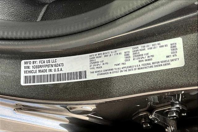 Photo of 2026 Granite Crystal Metallic Clearcoat RAM 1500