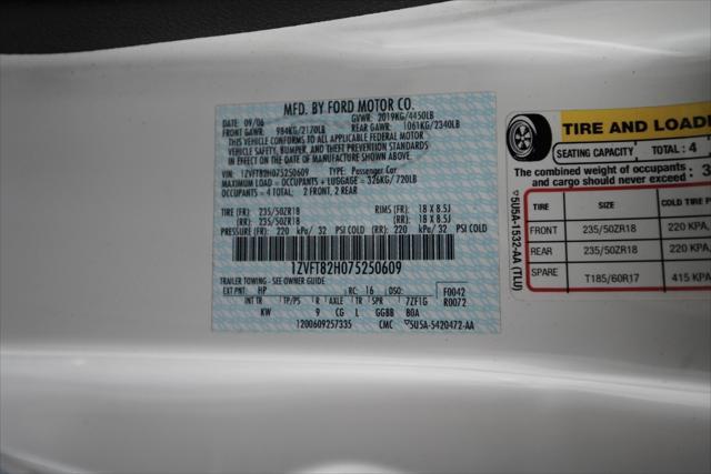 Photo of 2007 Performance White Clearcoat Ford Mustang