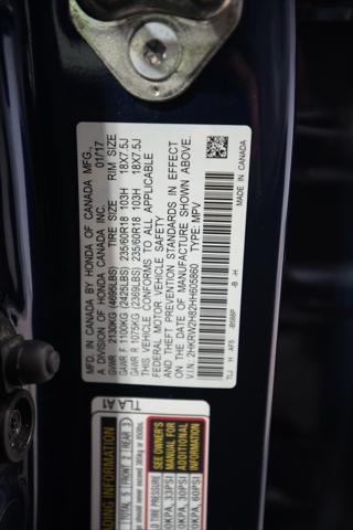 Photo of 2017 Blue / Gray Honda CR-V