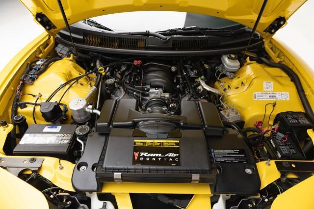 Photo of 2002 Collector Yellow Pontiac Firebird