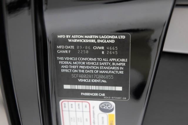 Photo of 2007 BLACK Aston Martin DB9